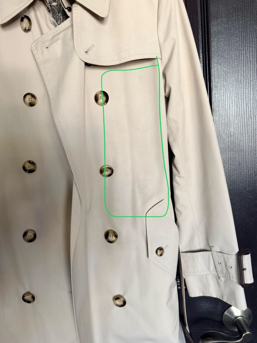 Burberry Trench Coat Double Breasted - Picture 10 of 12
